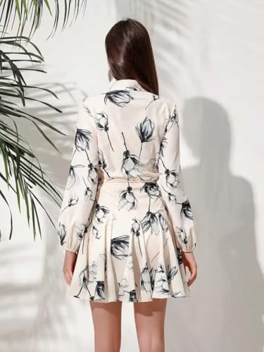 Leriya Fashion Rayon Women Mid-Thigh Length Dress (Lf-Wd1238_White, One Piece Dress, Mid-Thigh Length