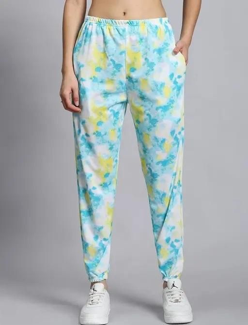 Women’s Green & Yellow Tie-Dye Co-zy & Co-ord Set – Casual Nightwear & Loungewear for Gen Z Girls