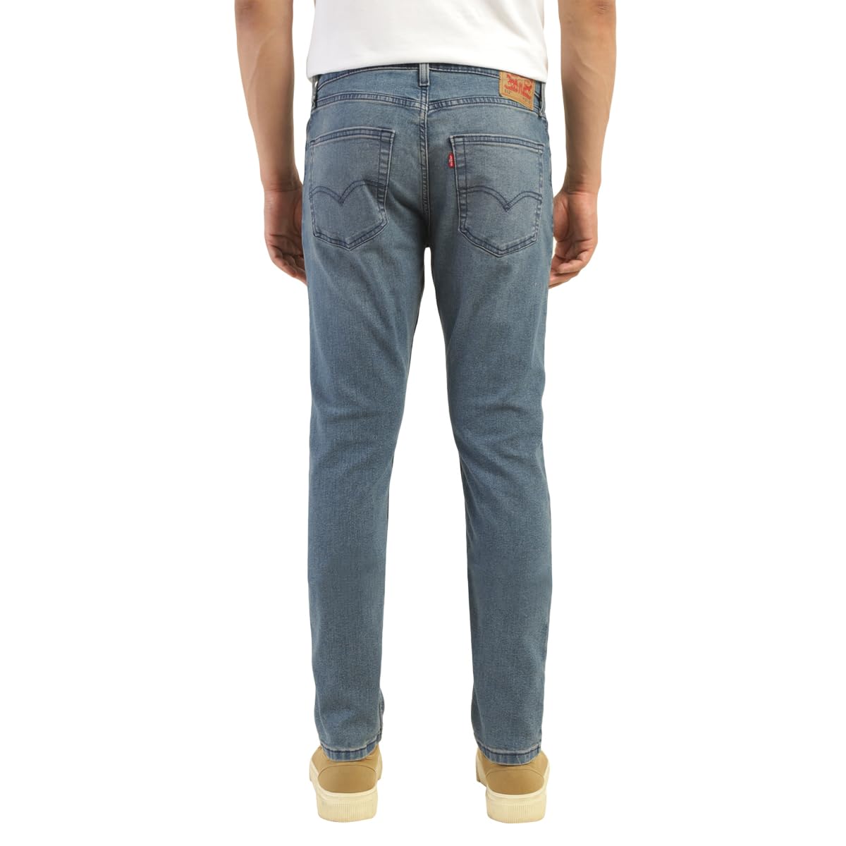 Levi's Men's 512 Slim Tapered Fit Mid-Rise Jeans Light Blue | Rise Style: Mid Rise