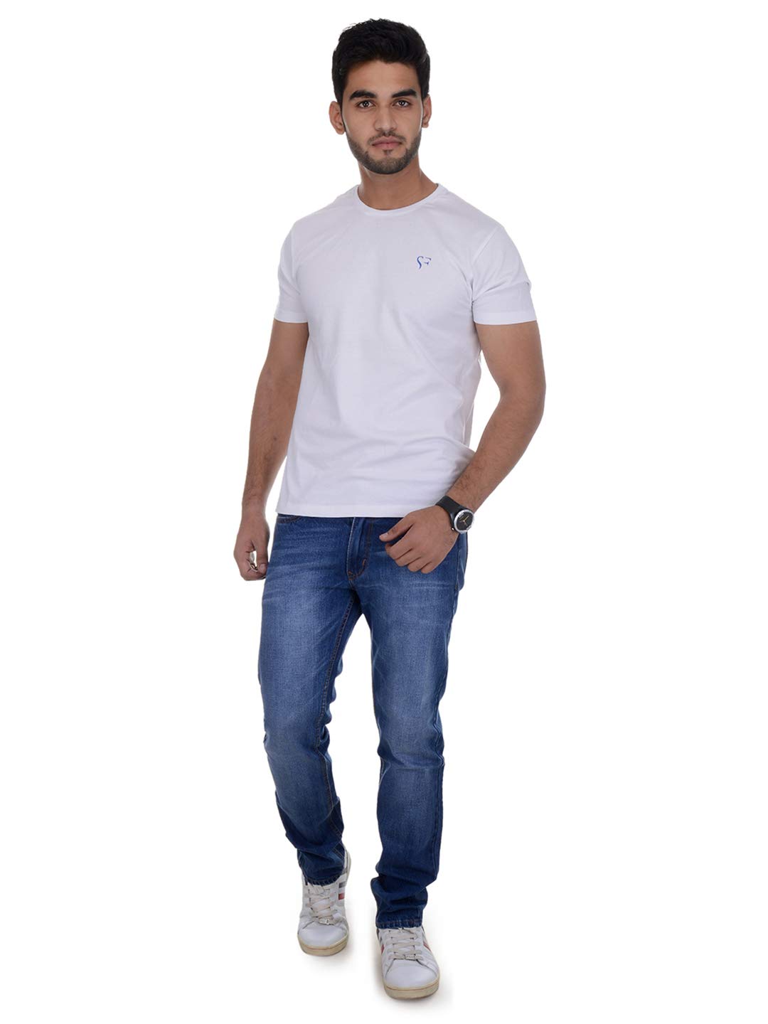 Ben Martin Men's Relaxed Fit Jeans,Dark Blue,32