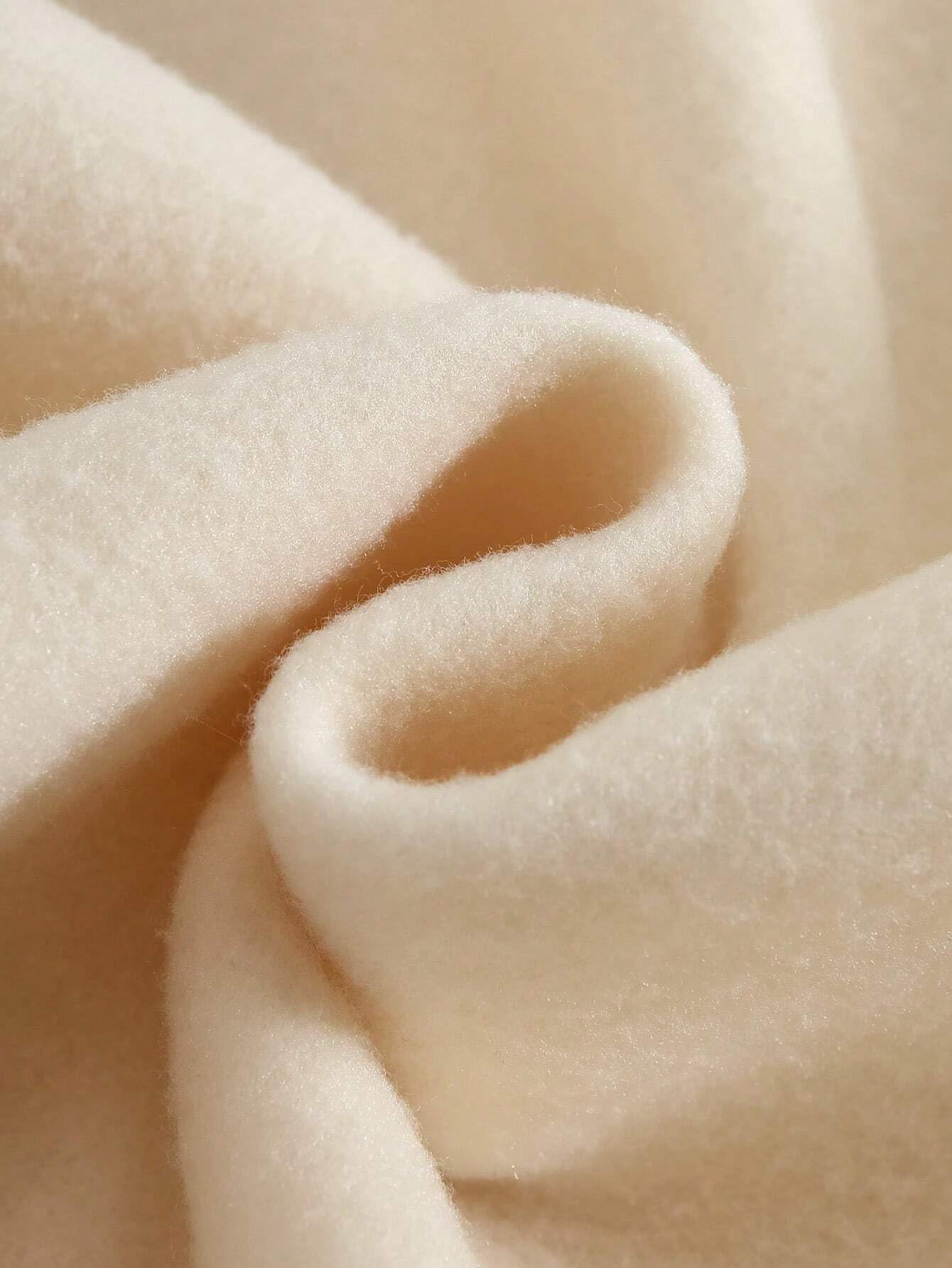 Women's Fleece Regular Fit Round Neck Beige Sweatshirt - Perfect for College Campus & Outings