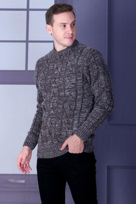 Men's Sweater's Winter Wear Round Neck Full Sleeve Woolen Knitted Pullover