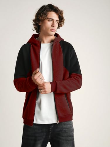 Men's Maroon Bomber Jacket - Casual Winterwear |  Winter Jacket | Casual Jacket