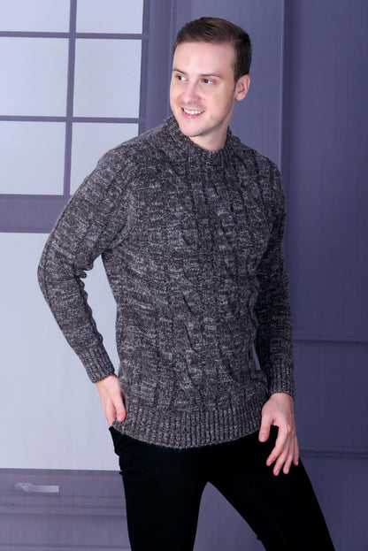Men's Sweater's Winter Wear Round Neck Full Sleeve Woolen Knitted Pullover