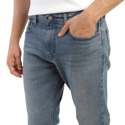 Levi's Men's 512 Slim Tapered Fit Mid-Rise Jeans Light Blue | Rise Style: Mid Rise