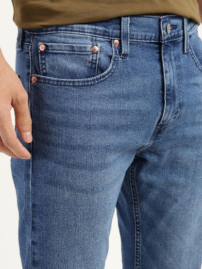 Levi's Men's 512 Slim Tapered Fit Mid Rise Jeans Navy