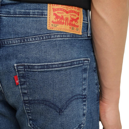 Levi's Men's 512 Slim Tapered Fit Mid Rise Jeans Navy