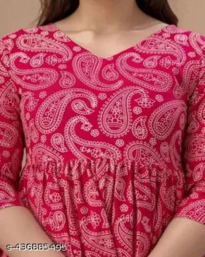 Women's Printed Pink Co-Ord Set